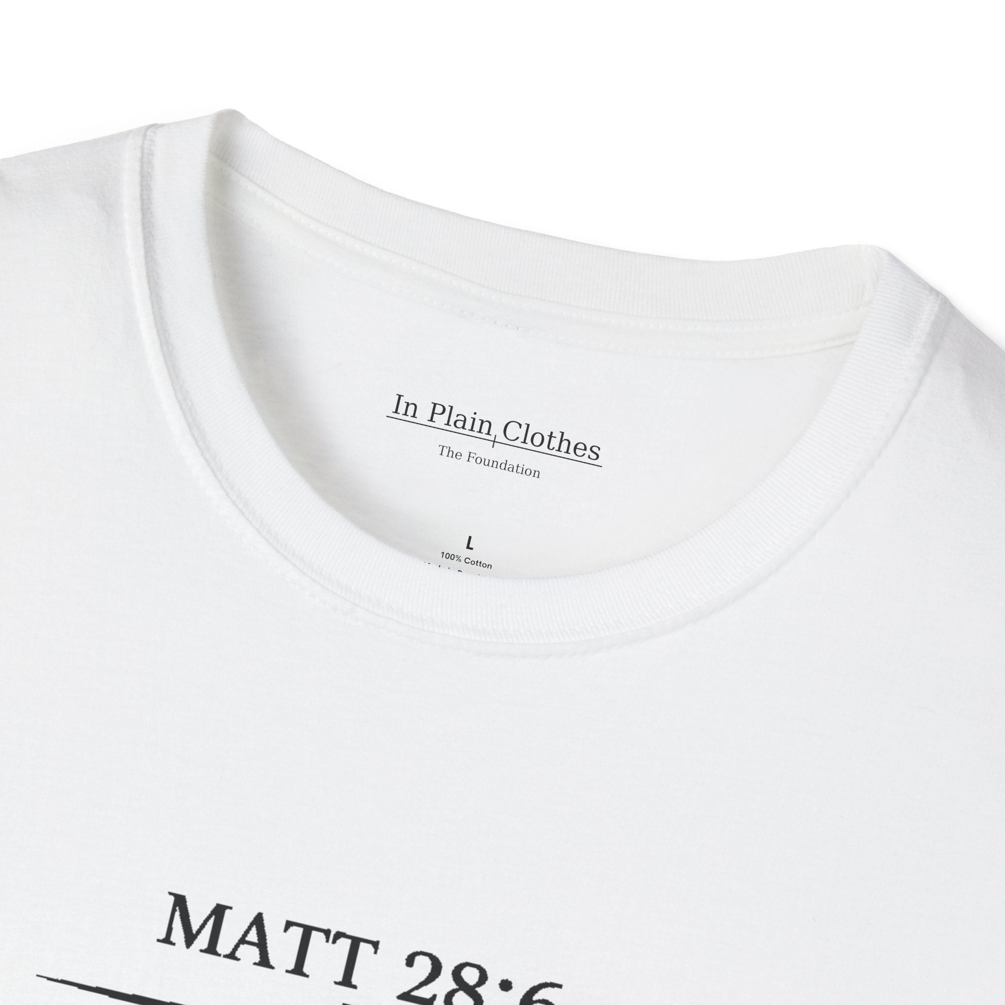 The Foundation — Matthew 28:6 — “The Promise” Tee