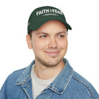 Faith > Fear — Psalm 56:3 — Embroidered Cap | The Foundation Collection (Dark Colors)