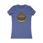 Duchess Skull Floral Graphic Tee — 'Glue Gun Duchess' Women's Shirt