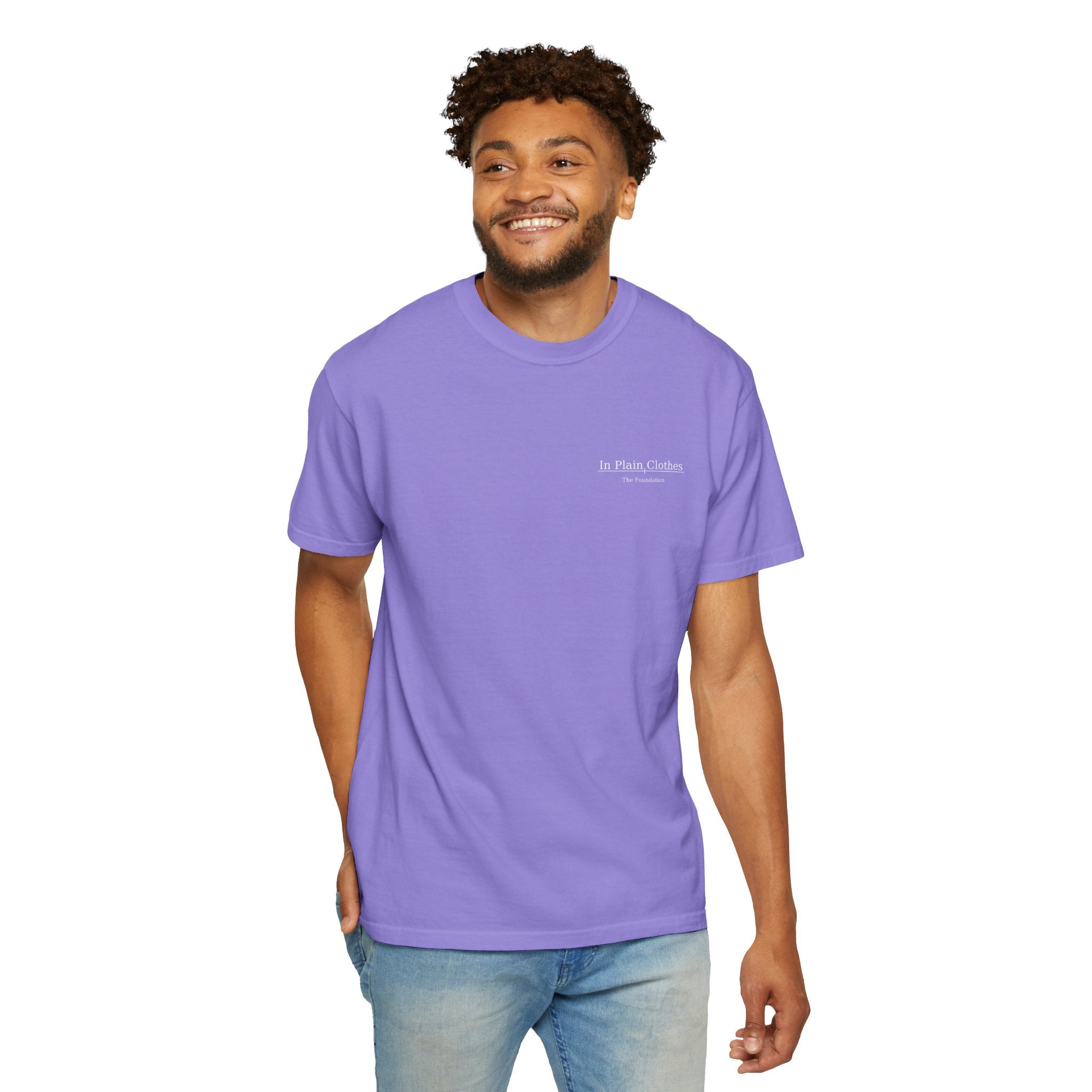 In Plain Clothes— Stand Firm Comfort Colors Tee (Galatians 5:1)