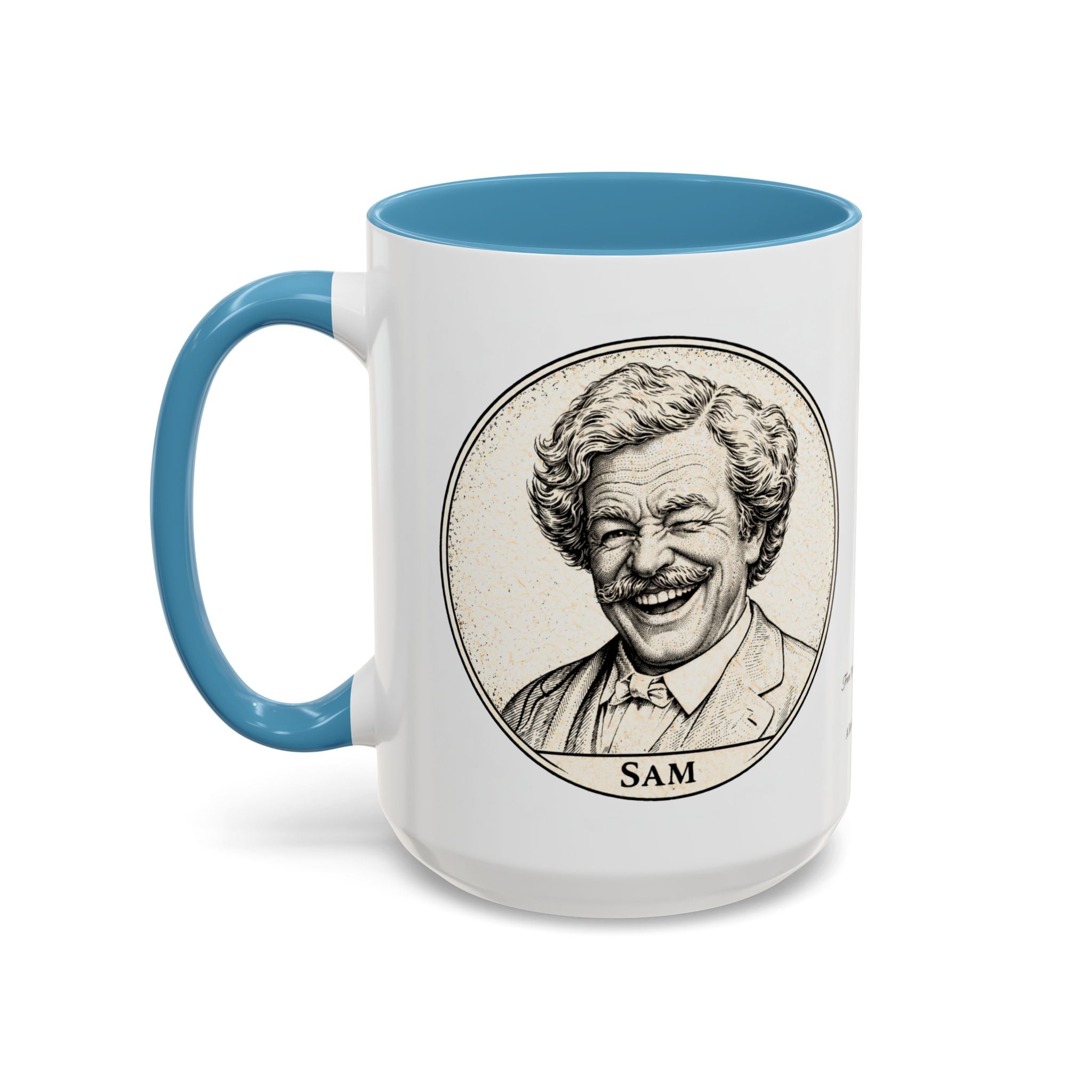 Twain--The Gentleman & Sam -- Ceramic Mug