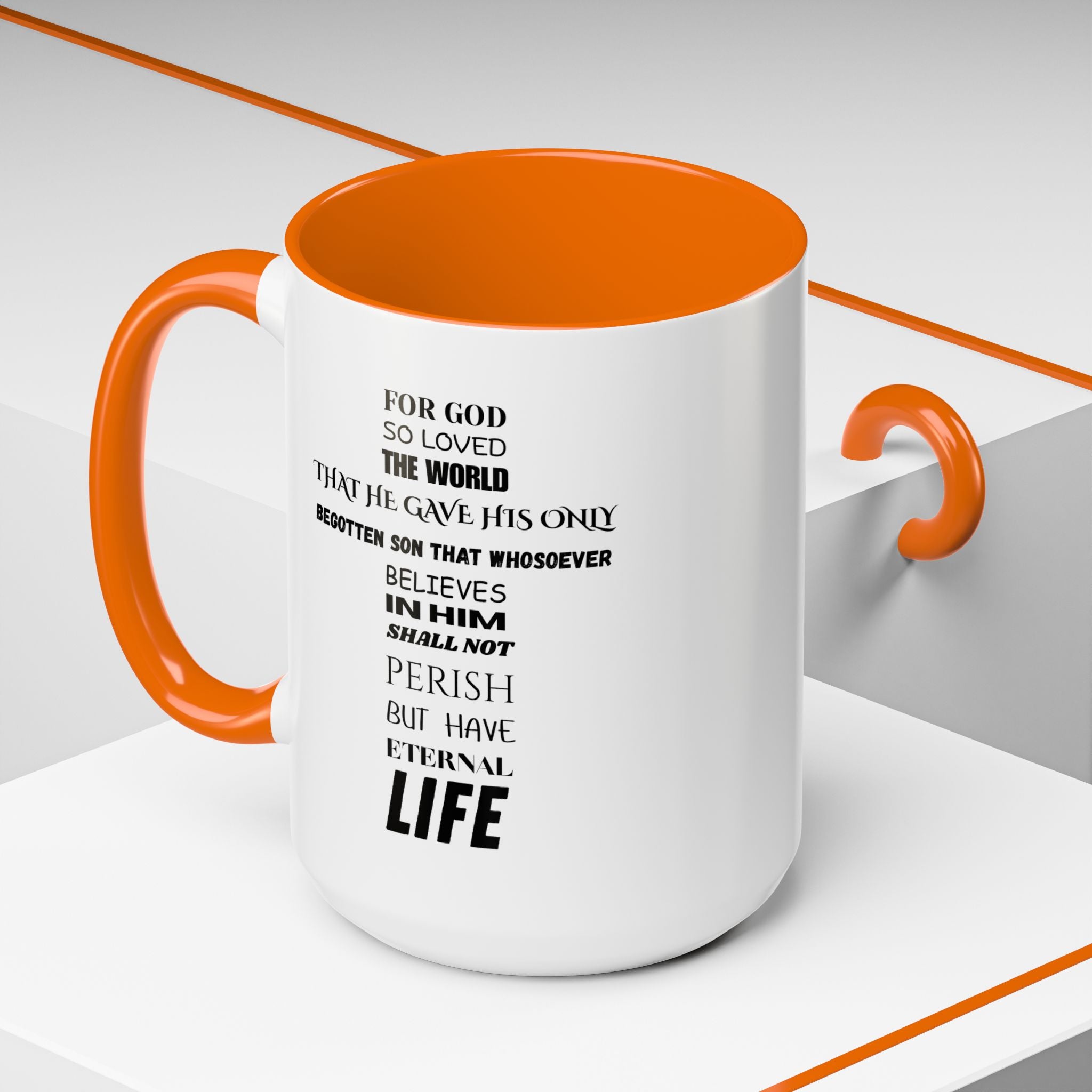 John 3:16 Coffee Mug — The Foundation Collection (15oz)
