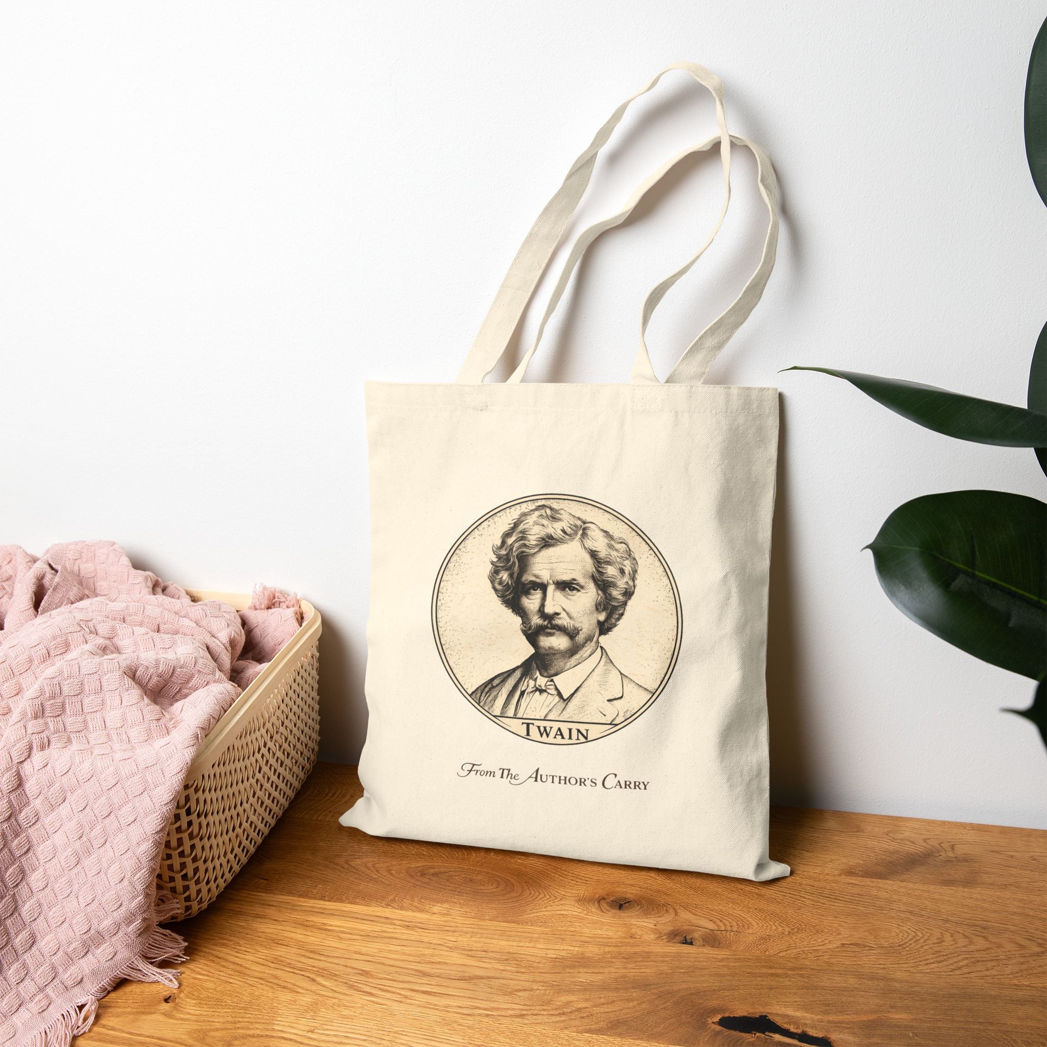 Twain — The Gentleman & Sam -- Canvas Carry-All