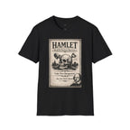 Hamlet Skull & Sexton Services T-Shirt — Vintage Literary Humor Tee