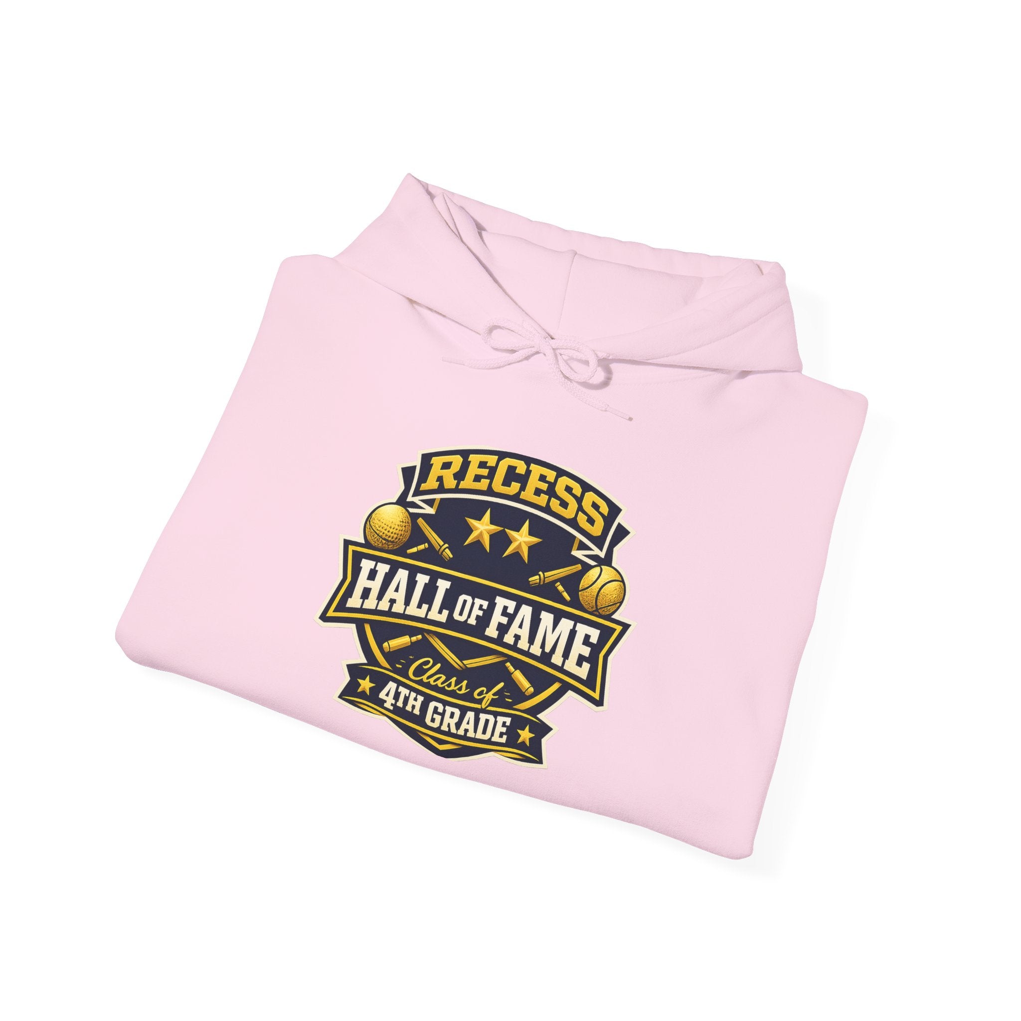 Recess Hall of Fame Hoodie -- Class of 4th Grade