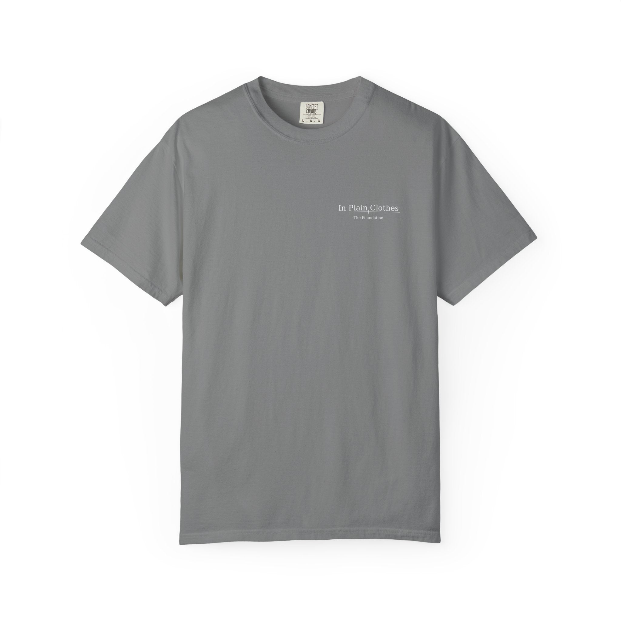 In Plain Clothes — WALK IT Comfort Colors Tee (James 1:22)