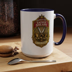 Keeper of the Sacred Shears Coffee Mug — Funny Barber/Hairstylist Gift (11/15oz)