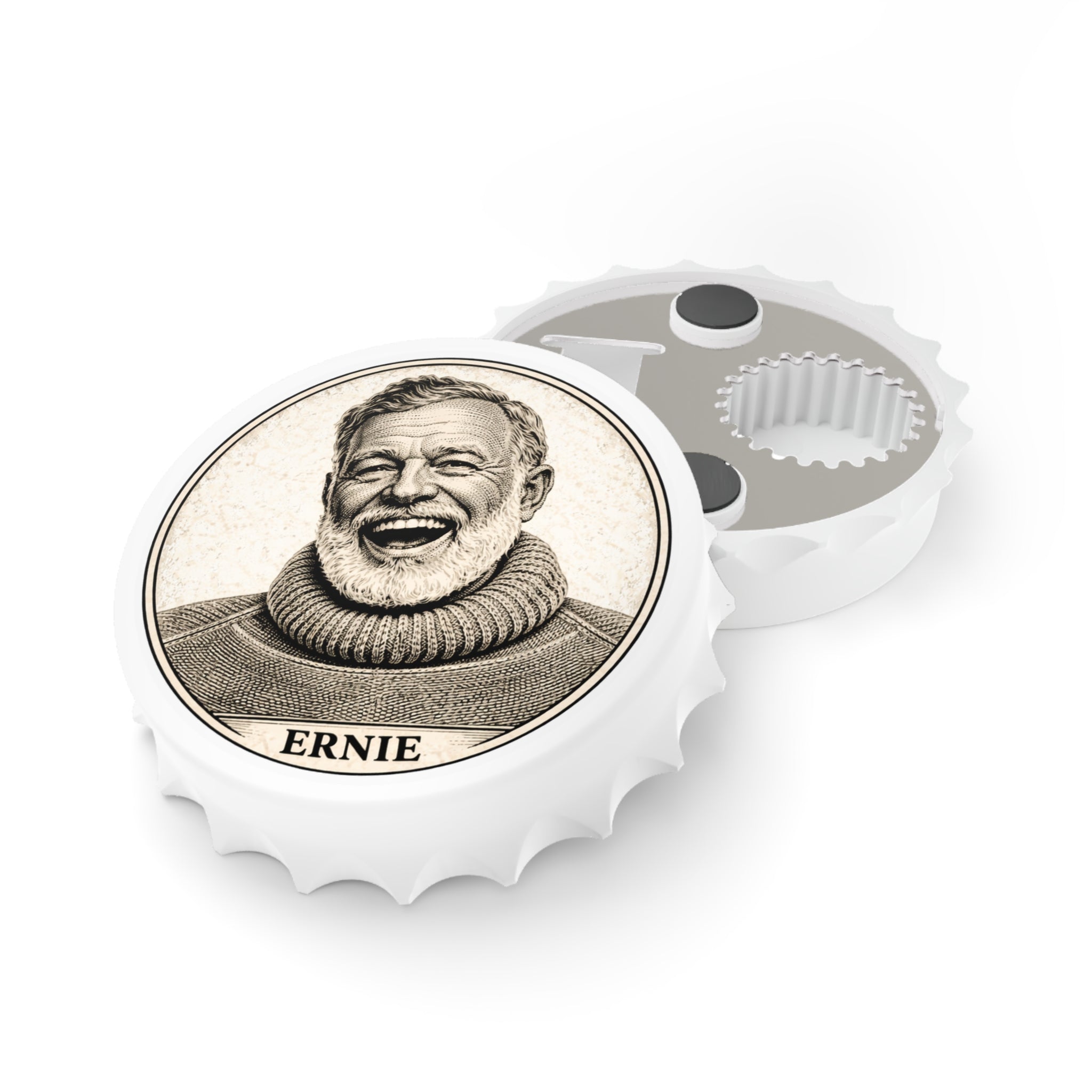 Crack One with Ernie -- Magnetic Bottle Opener — The Author's Tavern