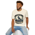 Poe’s Bird Sanctuary T-Shirt – Vintage Literary Humor Tee
