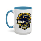 Recess Hall of Fame Coffee Mug — Class of 4th Grade Accent Mug (11/15oz)