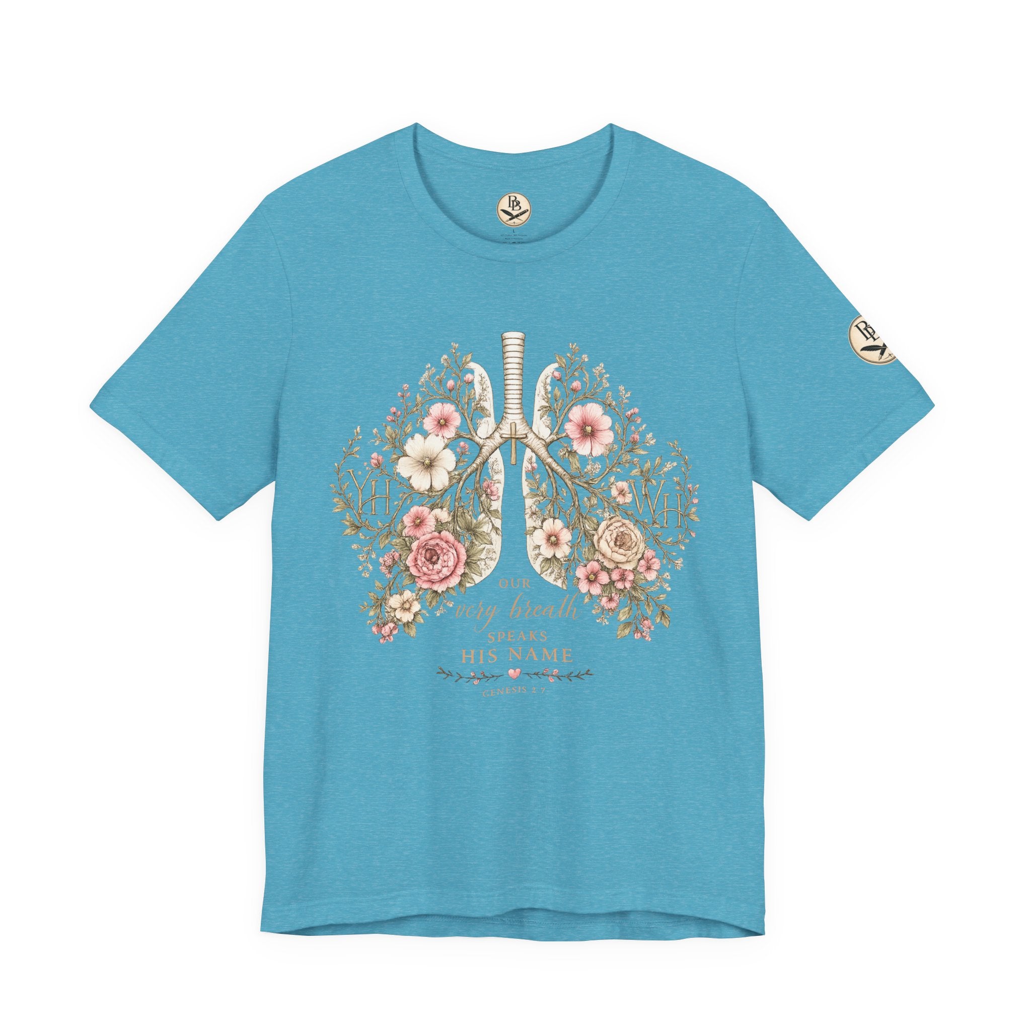 Every Breath Speaks His Name -- Genesis 2:7 (Botanical Lung Design)