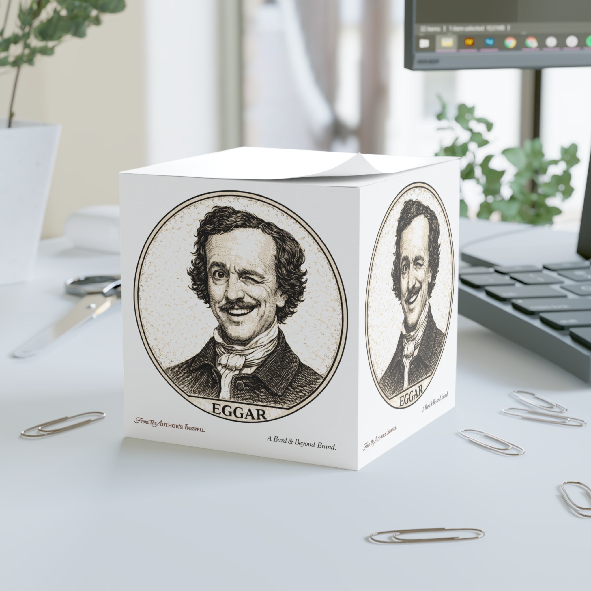The Writer's Block -- Eggar Edition -- A Desk Companion from The Author's Inkwell