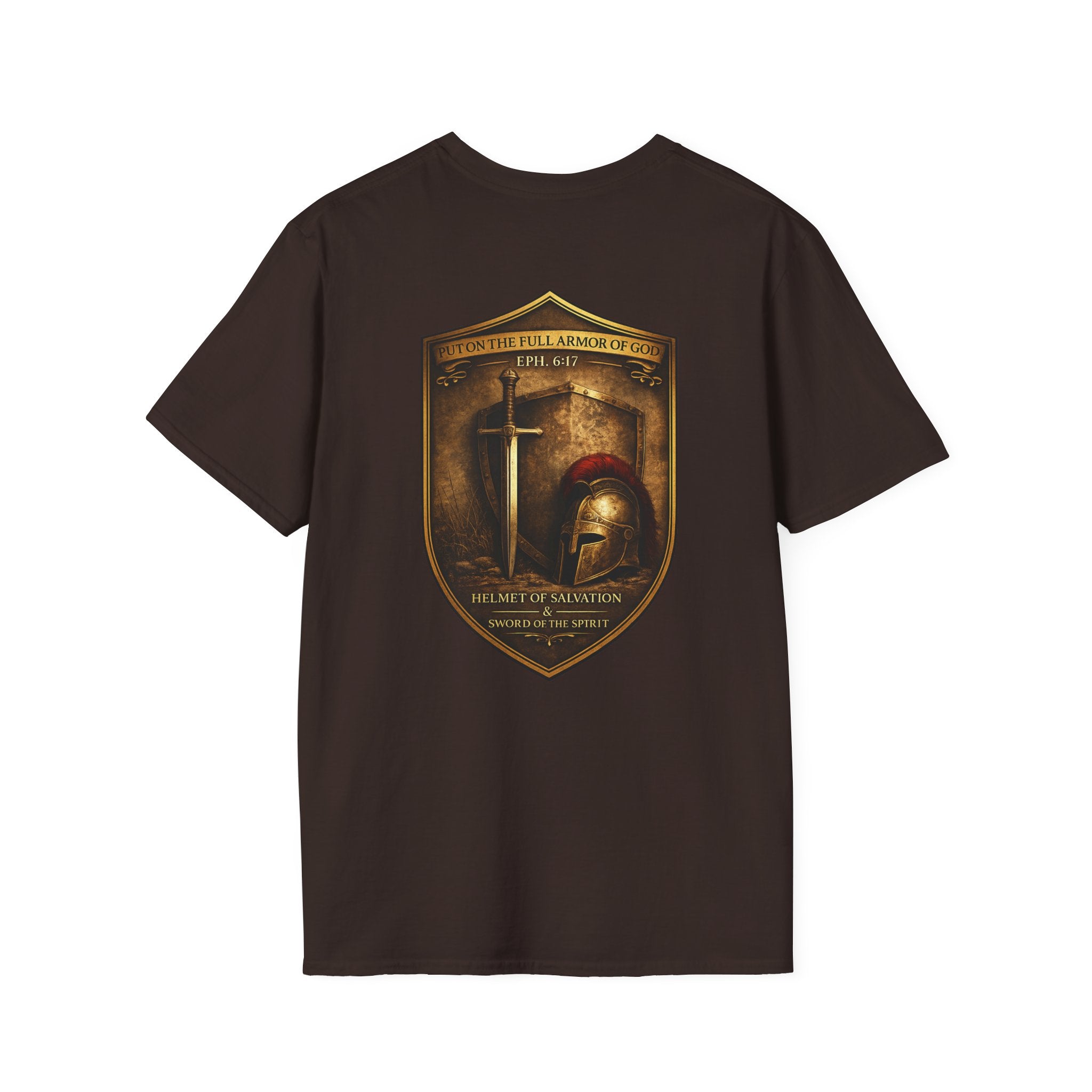 The Armor — Ephesians 6:17 Tee      Helmet of Salvation & Sword of the Spirit | In Plain Clothes