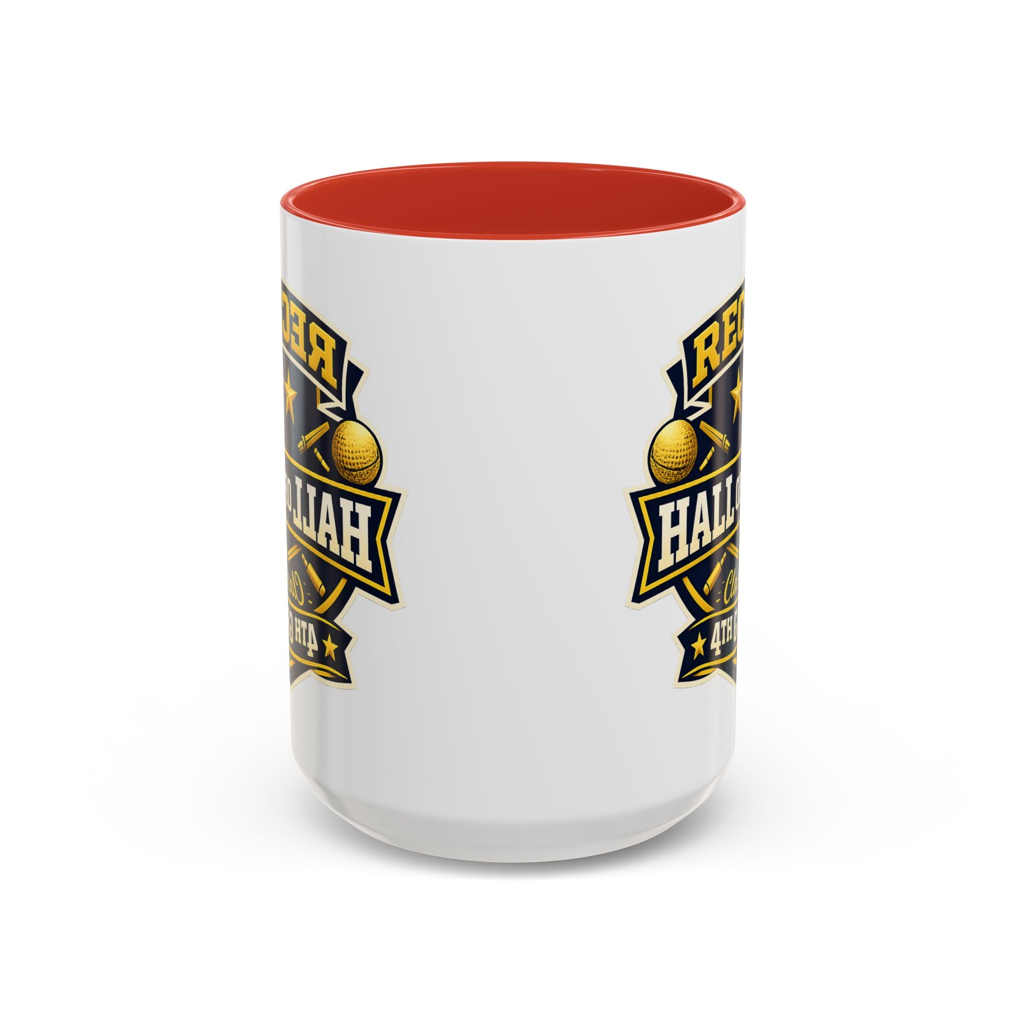 Recess Hall of Fame Coffee Mug — Class of 4th Grade Accent Mug (11/15oz)