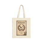 Petruchio's Finishing School Canvas Carry-All -- Vintage Literary Humor