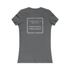 Sacred Shears Women's Tee — ("Consecrated For Fabric Only")