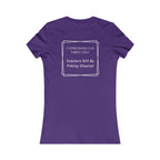 Sacred Shears Women's Tee — ("Consecrated For Fabric Only")