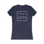 Sacred Shears Women's Tee — ("Consecrated For Fabric Only")