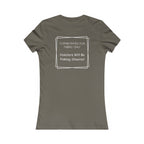 Sacred Shears Women's Tee — ("Consecrated For Fabric Only")