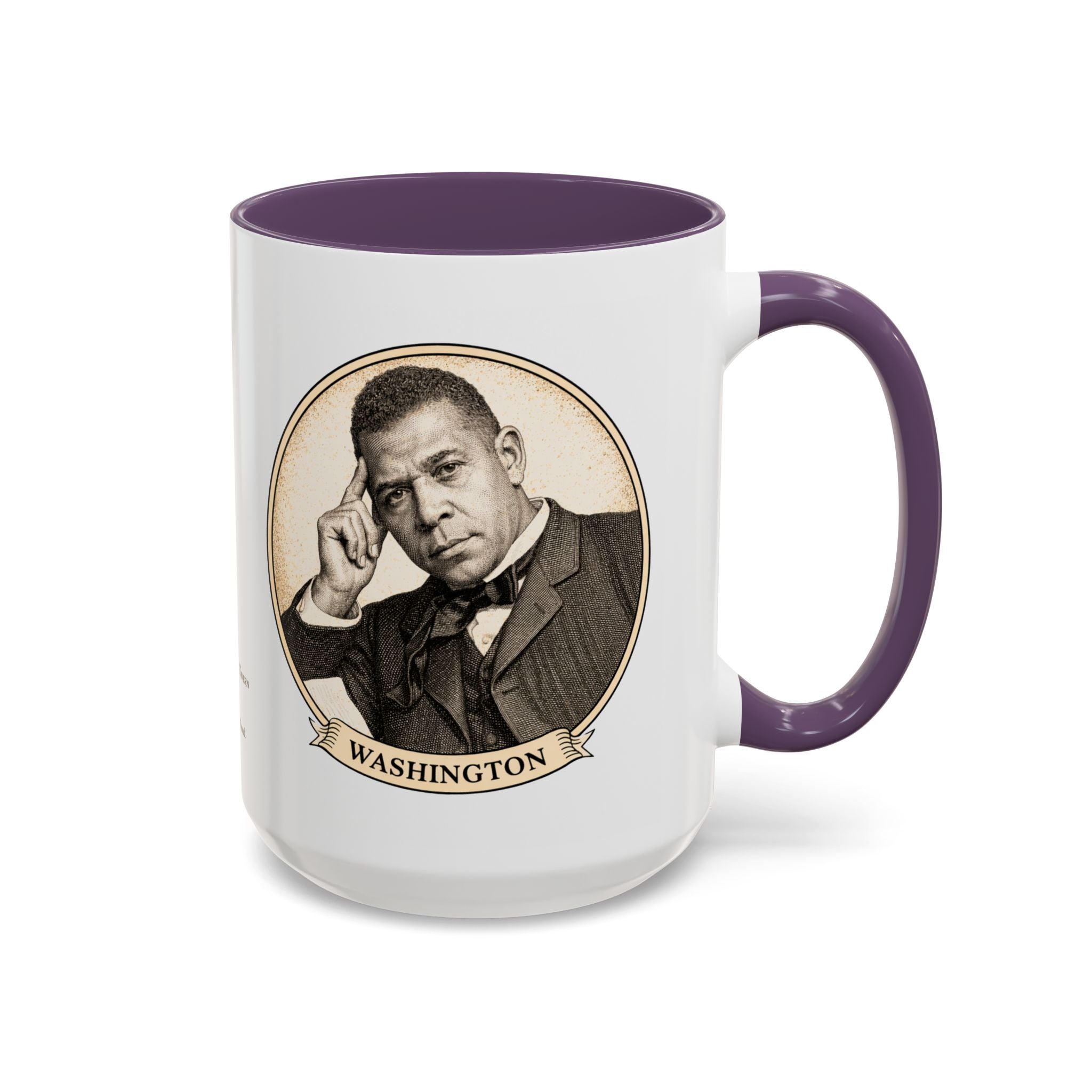 Washington -- The Thinker & Booker -- Ceramic Mug