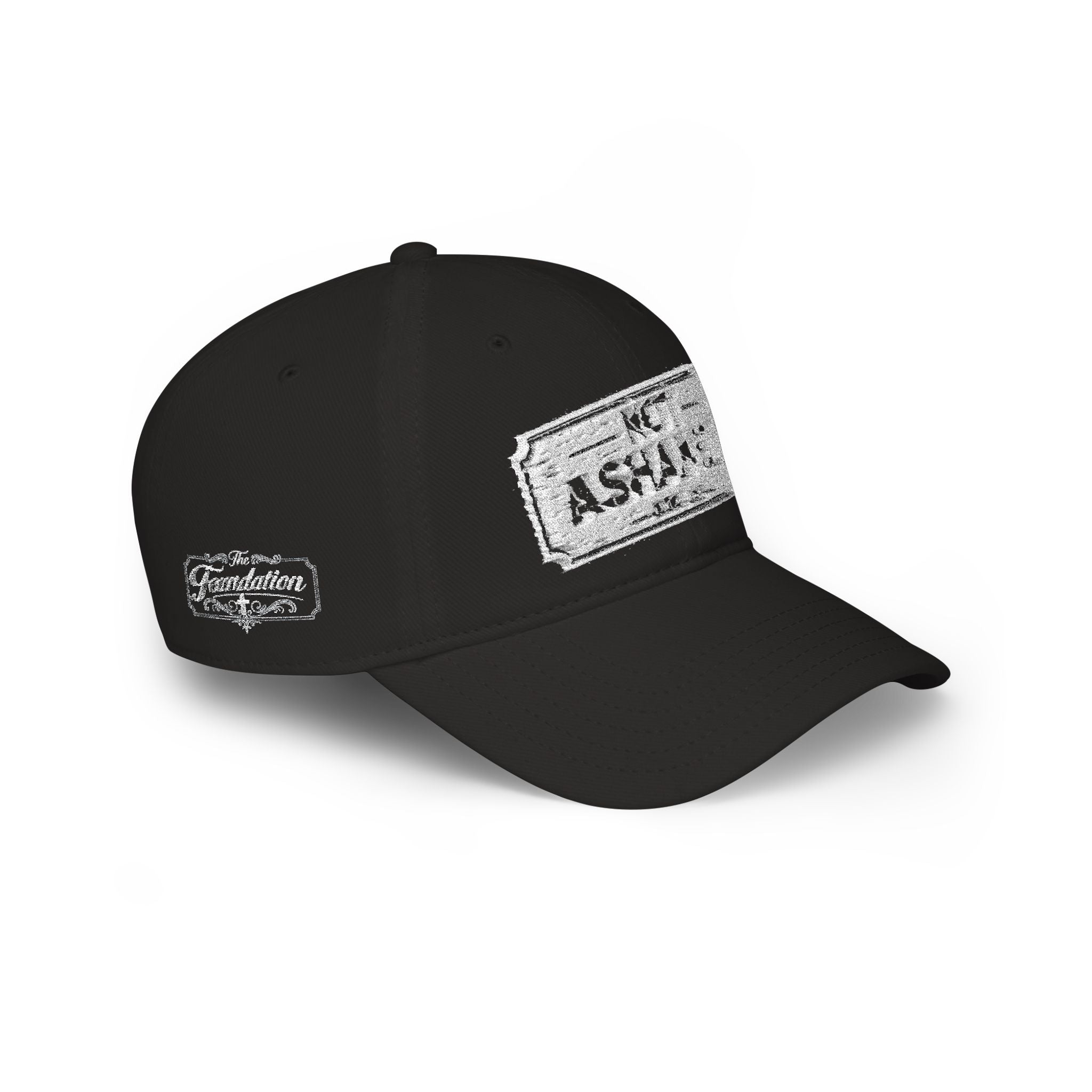 Not Ashamed — Romans 1:16 — Embroidered Cap | The Foundation Collection (Dark Colors)
