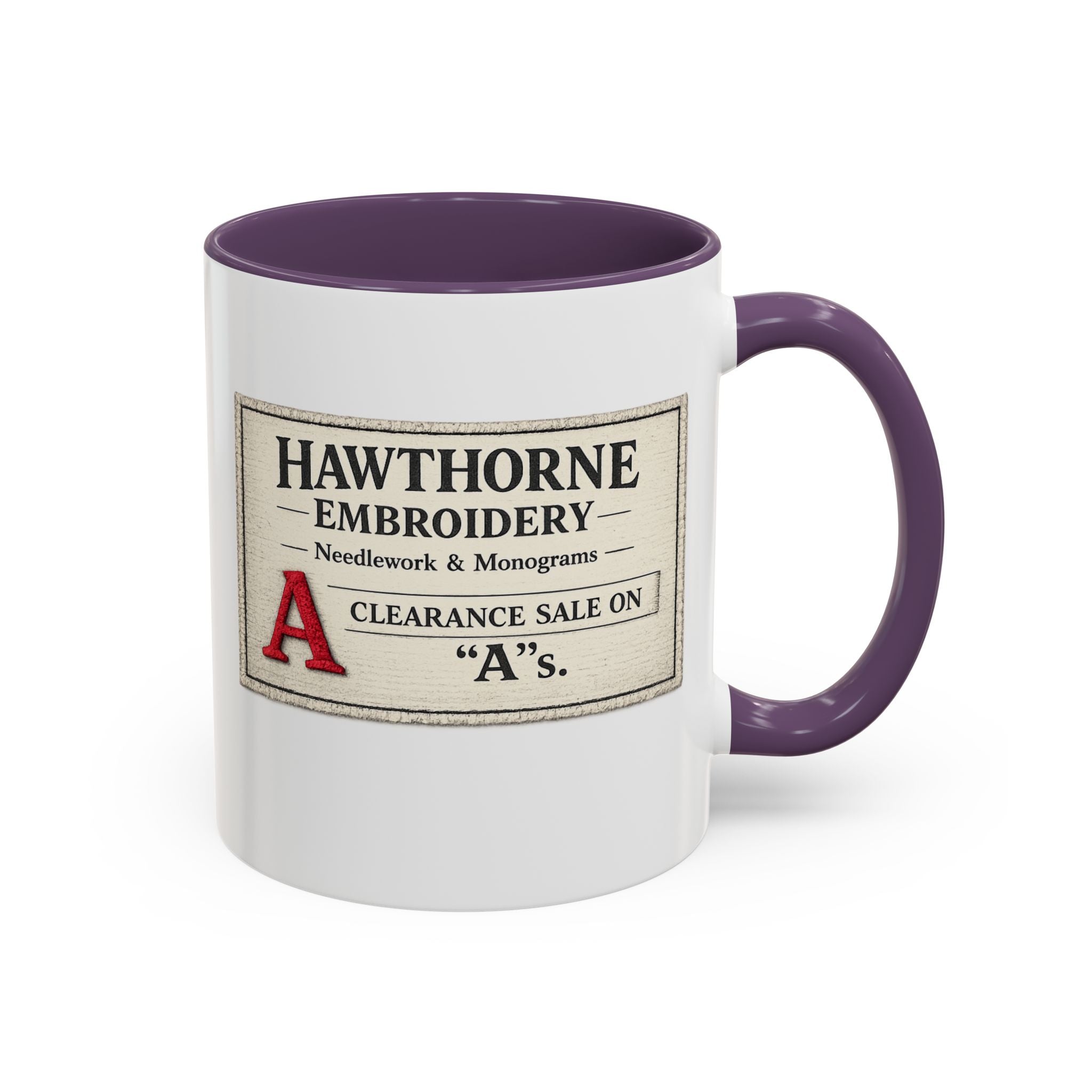 Hawthorne Embroidery Mug