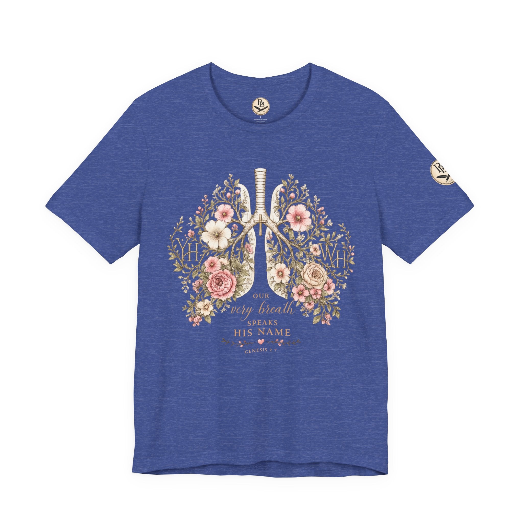 Every Breath Speaks His Name -- Genesis 2:7 (Botanical Lung Design)