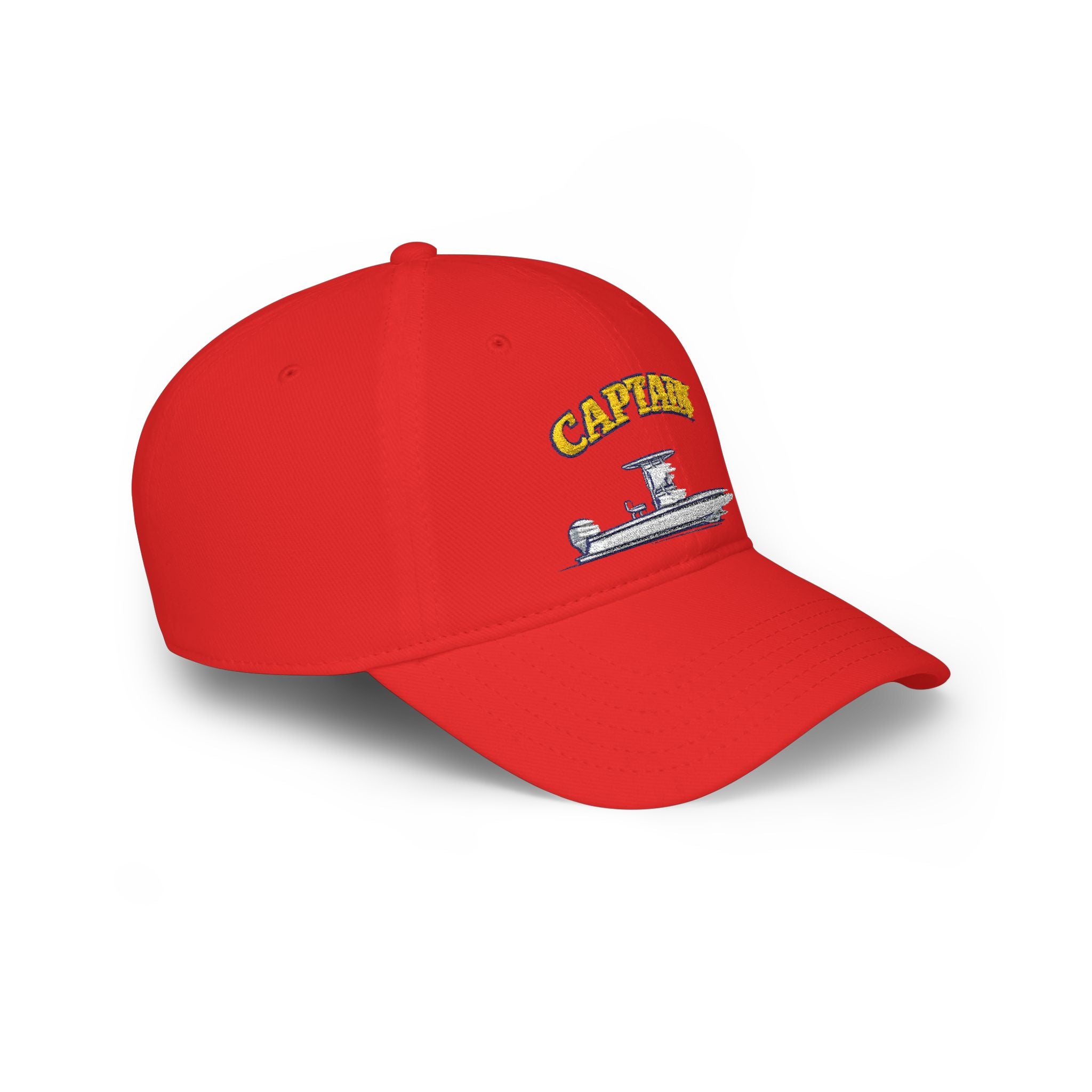 Center Console Captain Hat -- Low Profile Baseball Cap