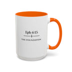 Ephesians 6:15 Coffee Mug — The Foundation Collection (15 oz)