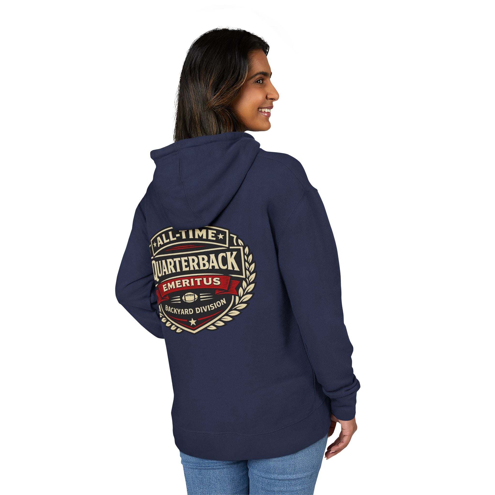 All-Time Quarterback, Emeritus Hoodie — Recess HoF Pullover