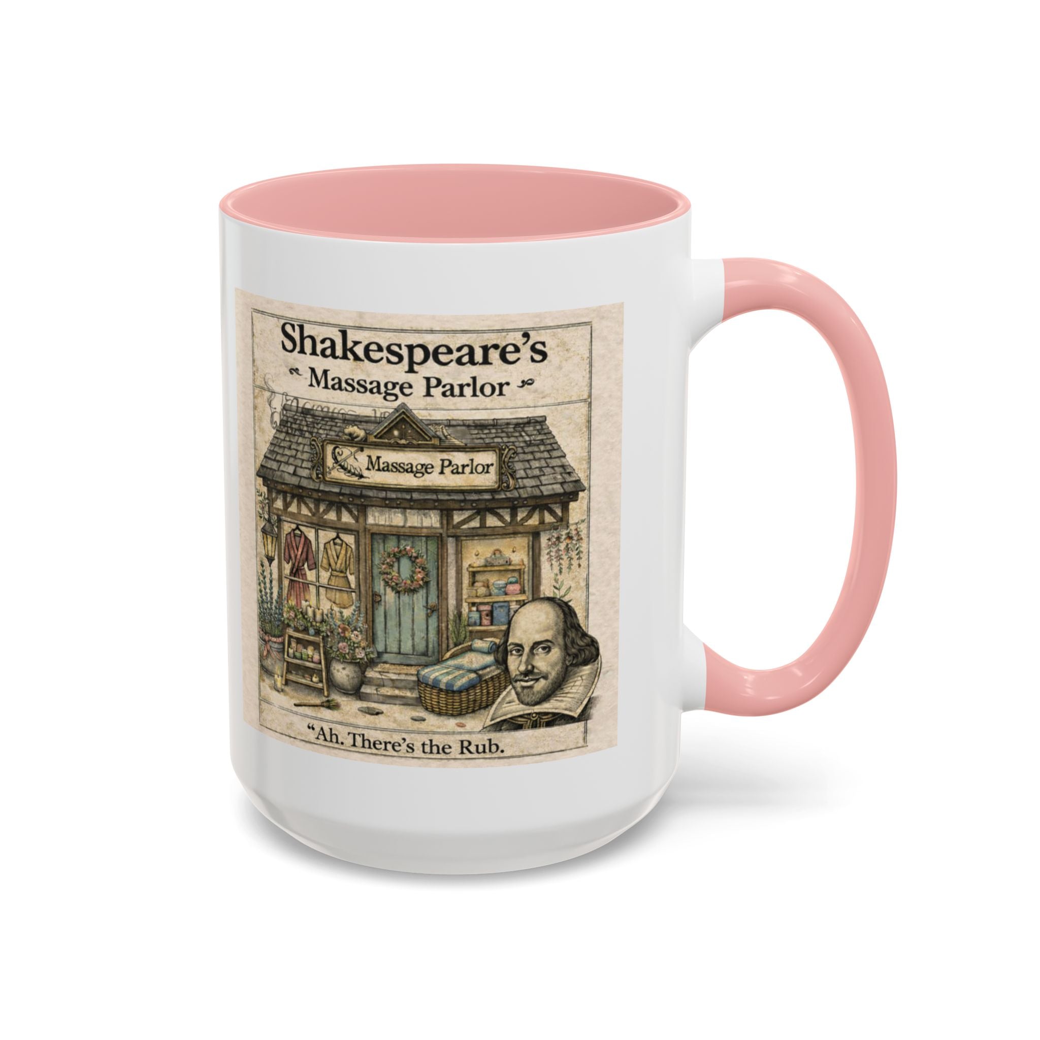Shakespeare's Massage Parlor Mug