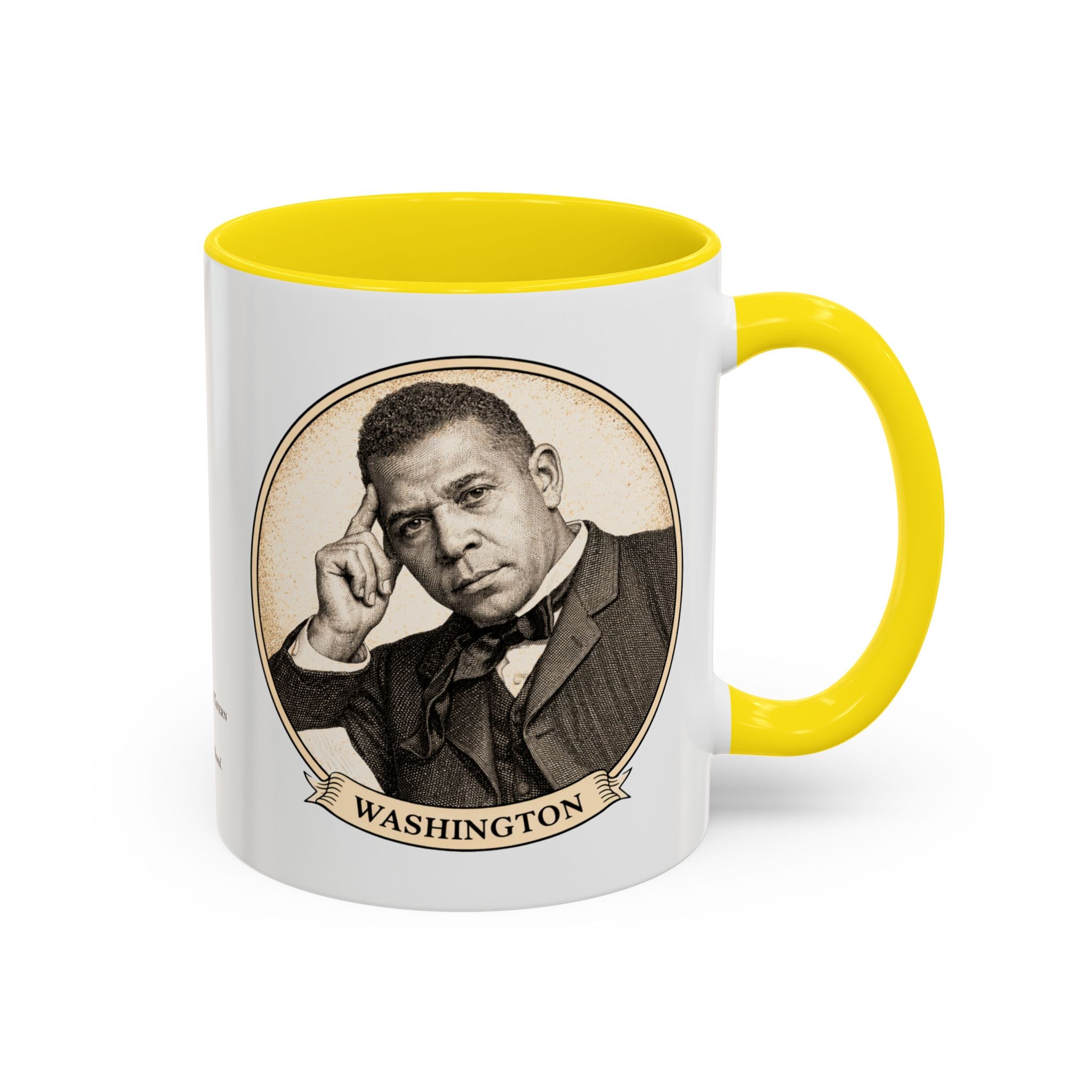 Washington -- The Thinker & Booker -- Ceramic Mug