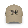 Stand Firm — Galatians 5:1 — Embroidered Cap | The Foundation Collection (Light Colors)