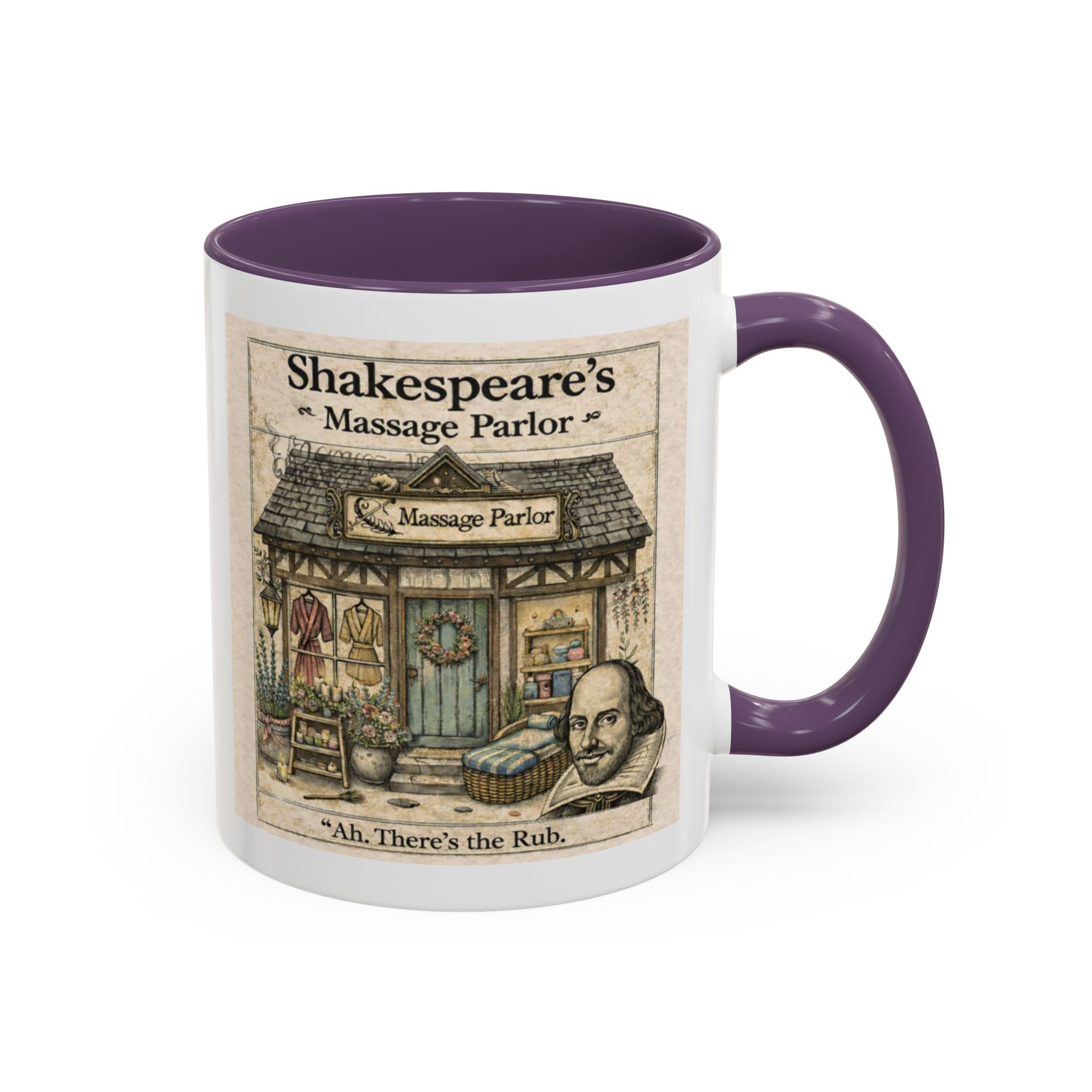 Shakespeare's Massage Parlor Mug