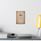 Edgar Albert Guest — “It Couldn’t Be Done” — Canvas Wall Piece
