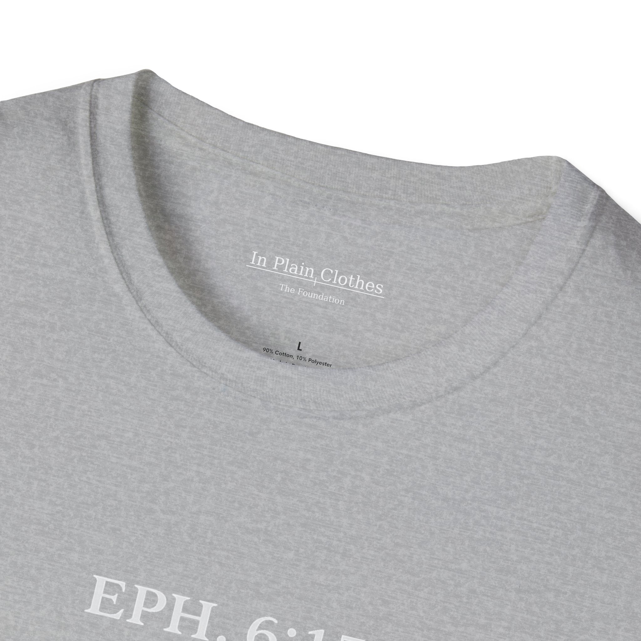The Armor — Ephesians 6:15 — In Plain Clothes Tee