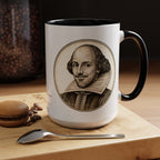Shakespeare -- The Bard & Ol Bill -- Ceramic Mug