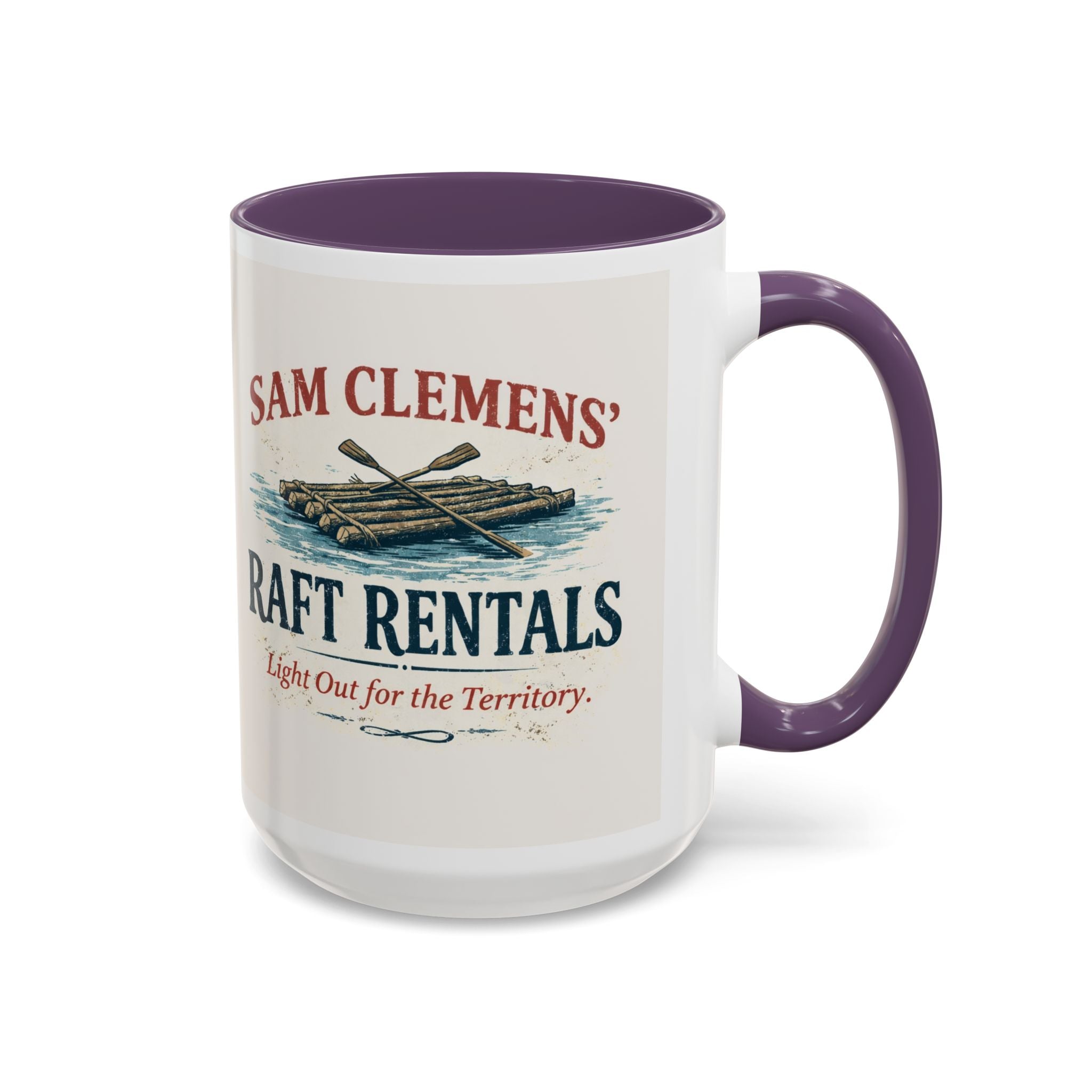 Sam Clemens' Raft Rental Mug