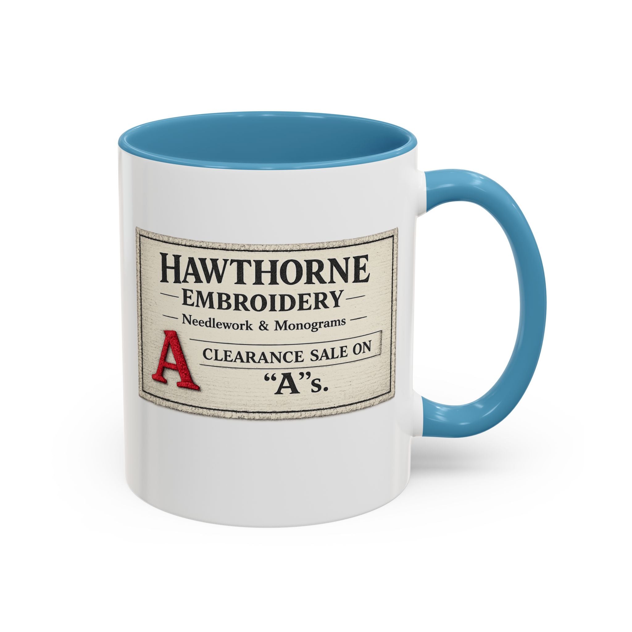 Hawthorne Embroidery Mug