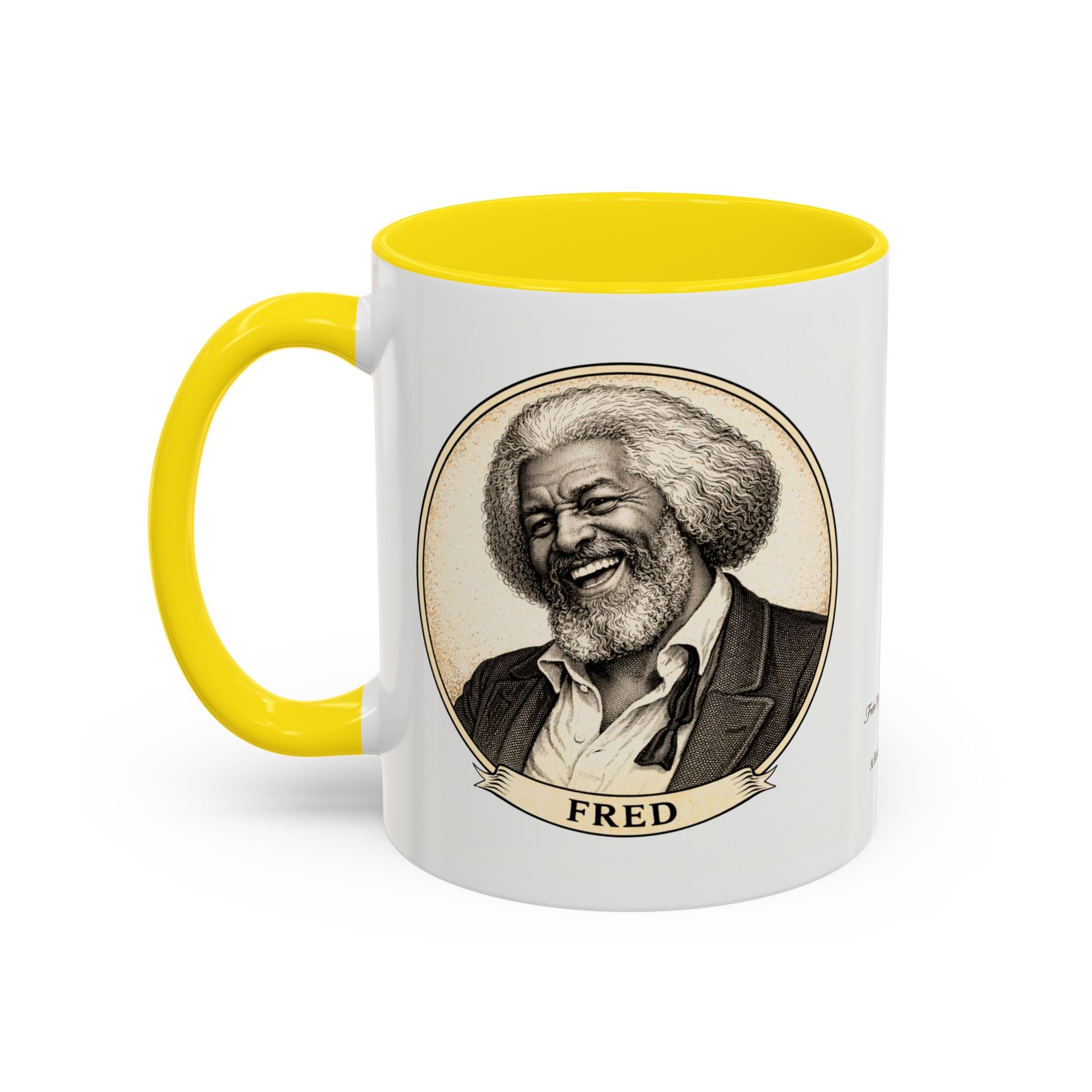 Douglass -- The Orator & Fred -- Ceramic Mug