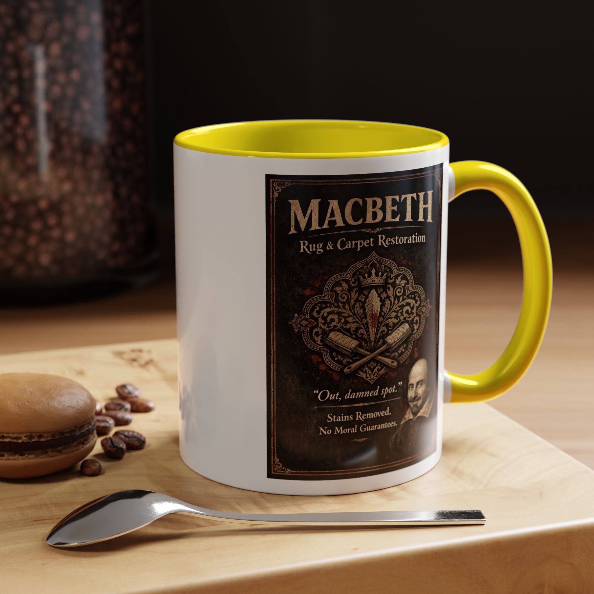 Macbeth Rug & Carpet Restoration Mug
