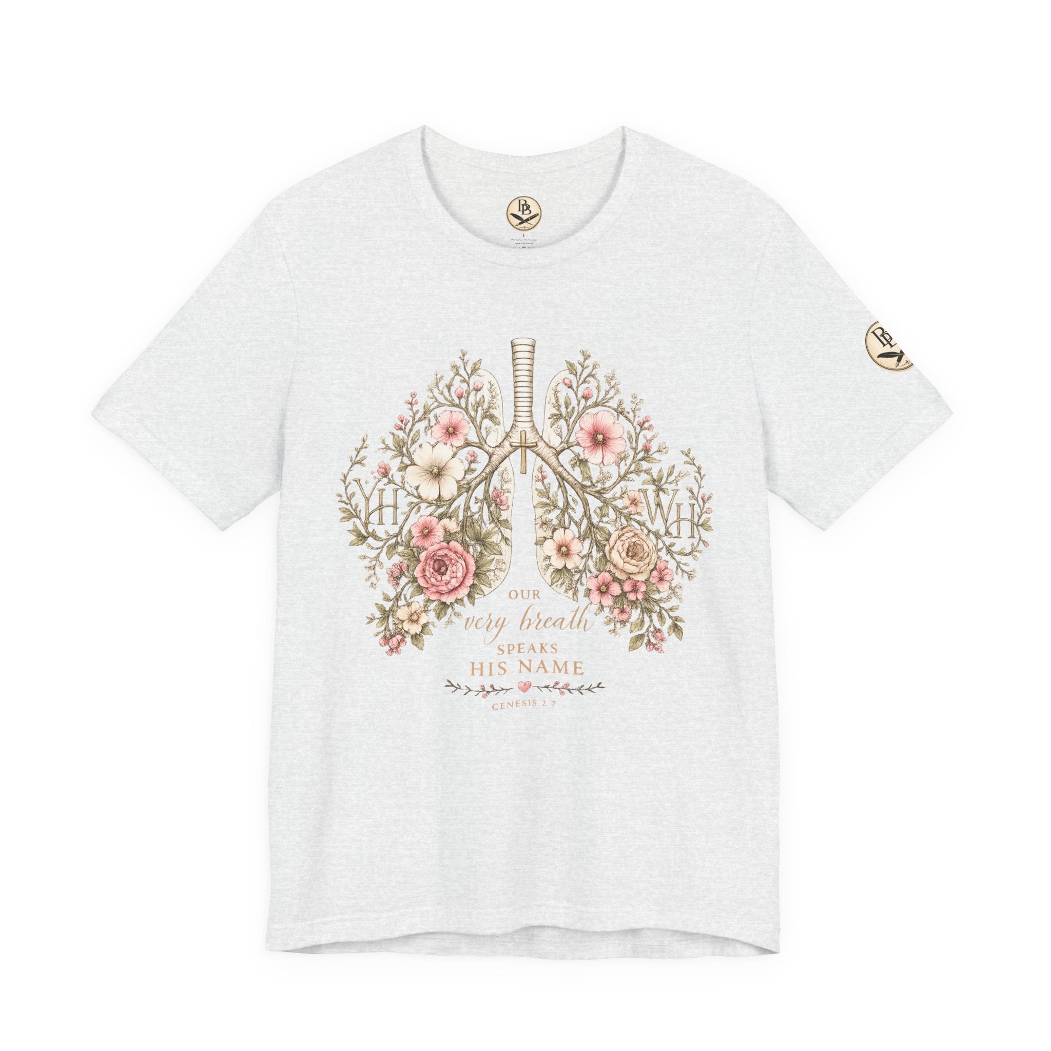 Every Breath Speaks His Name -- Genesis 2:7 (Botanical Lung Design)