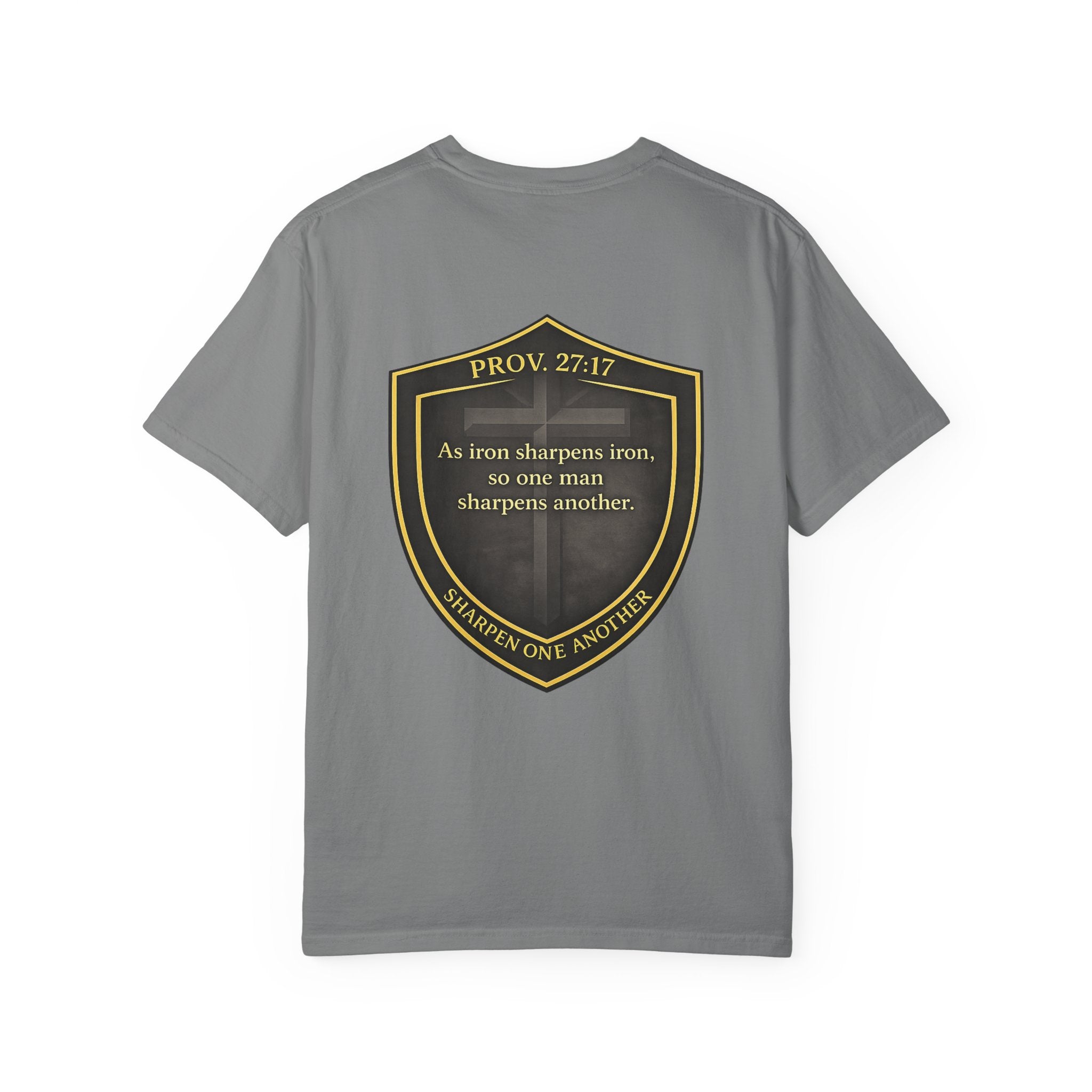 The Foundation — Proverbs 27:17 — In Plain Clothes Tee