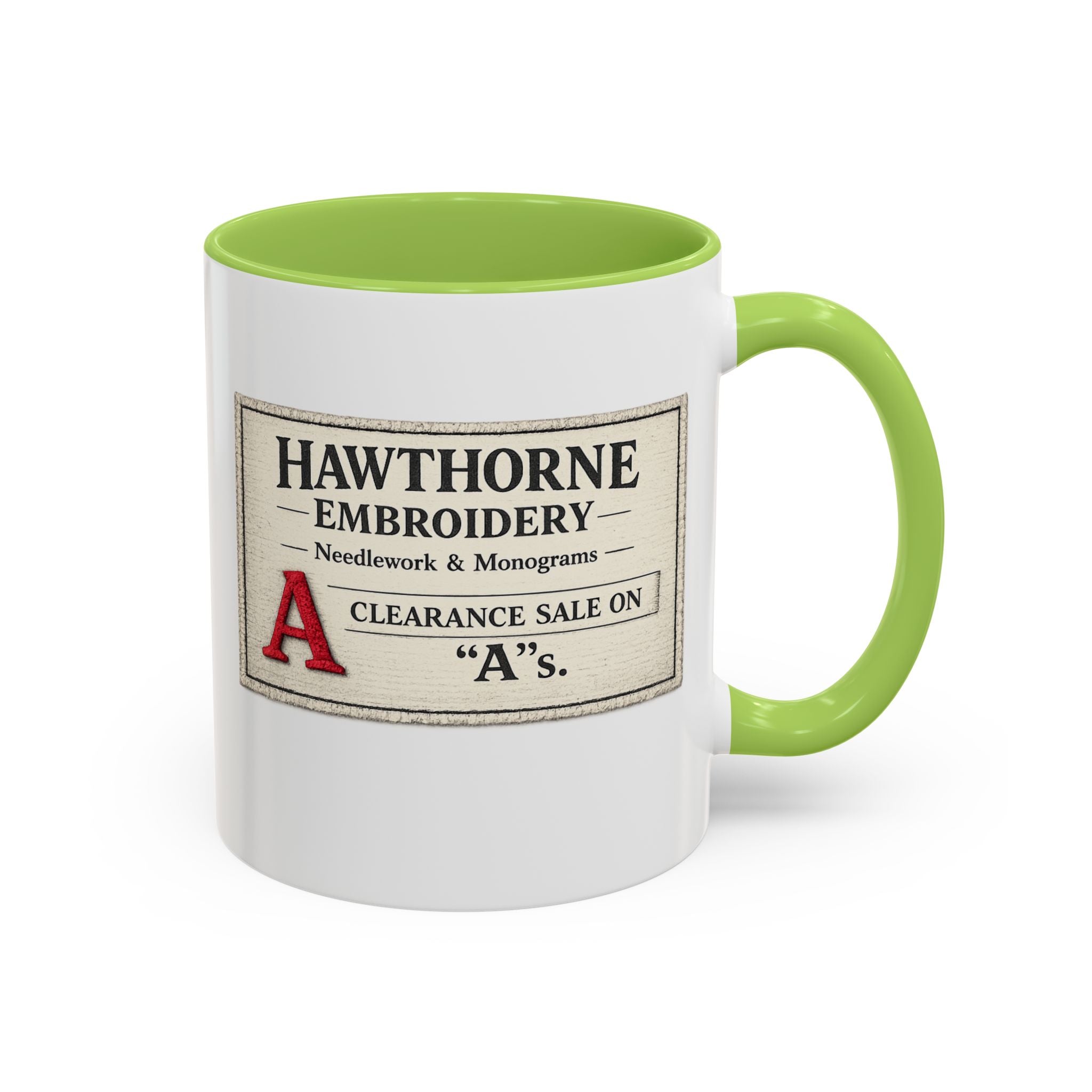Hawthorne Embroidery Mug