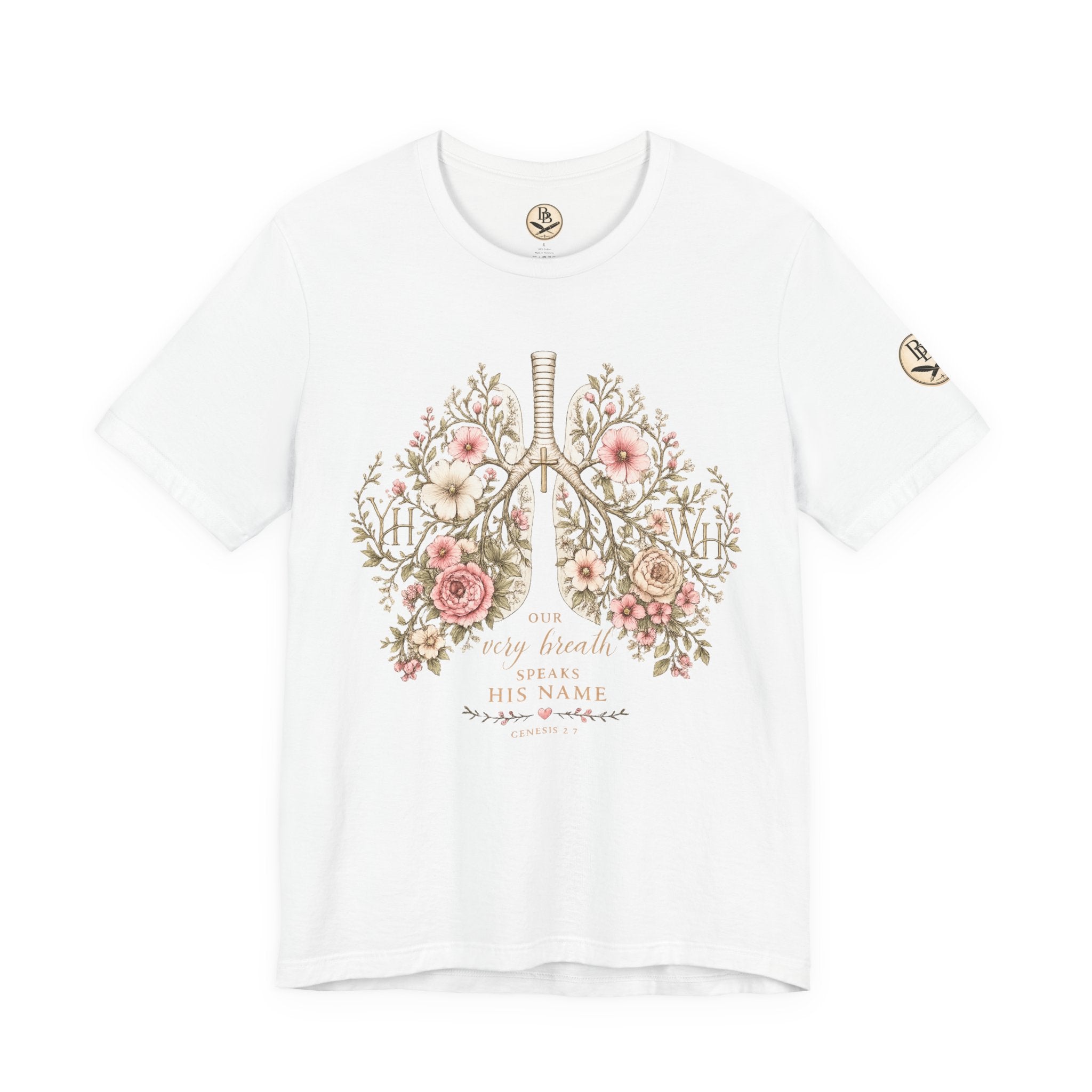 Every Breath Speaks His Name -- Genesis 2:7 (Botanical Lung Design)