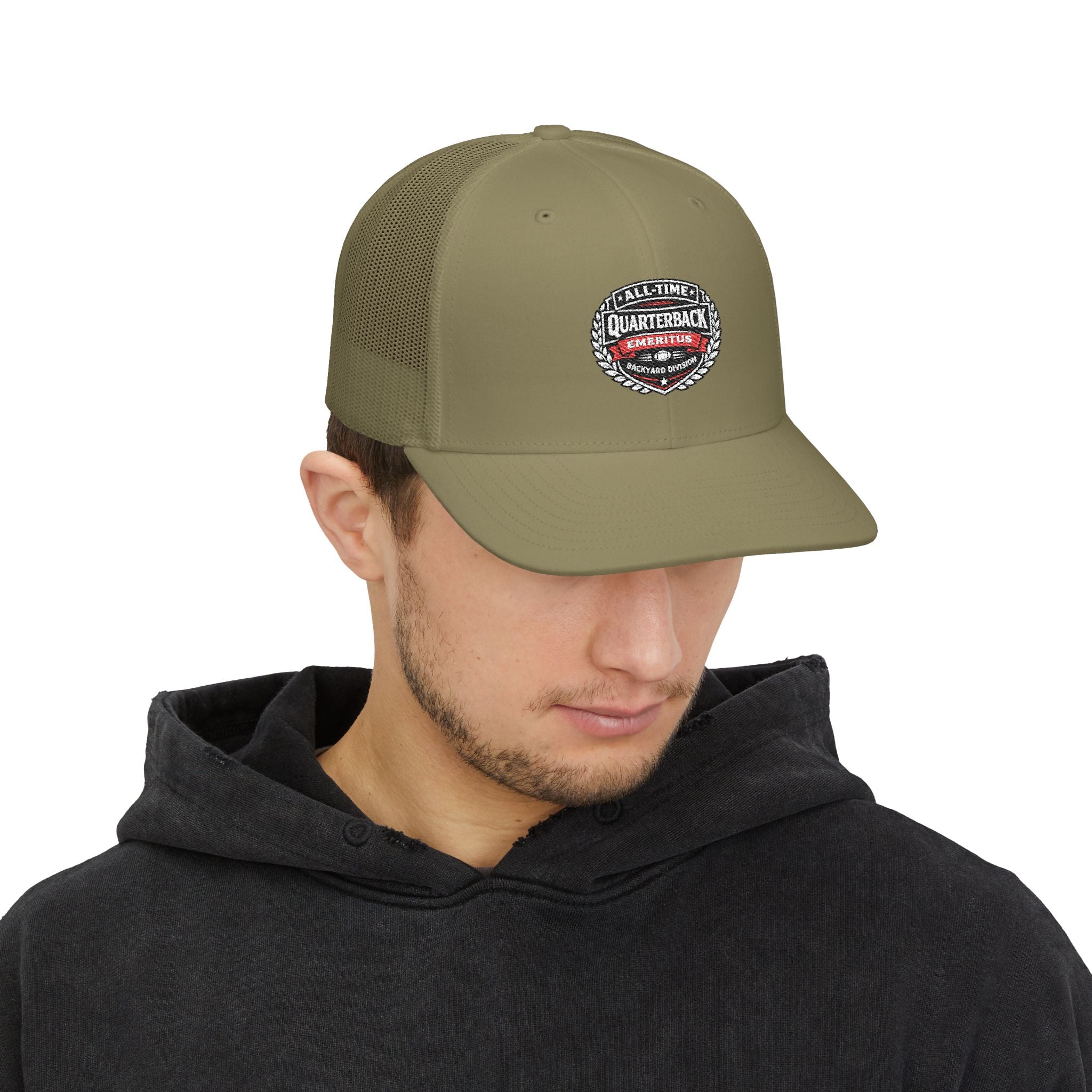 All-Time Quaterback, Emeritus--Embroidered Trucker Hat