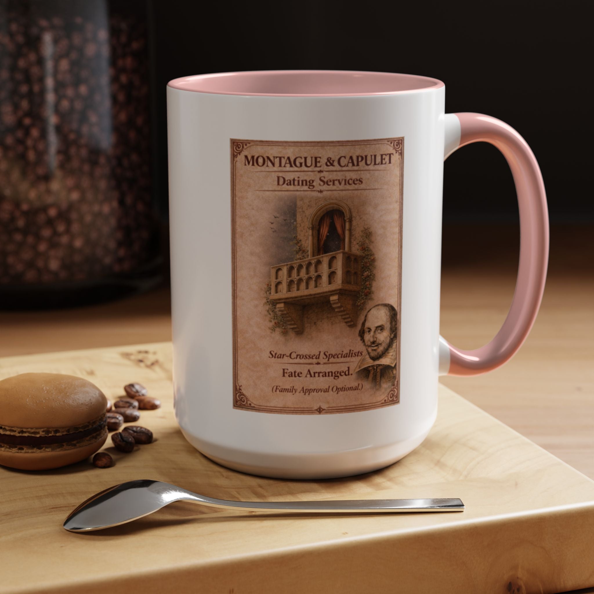 Montague & Capulet Dating Services Mug