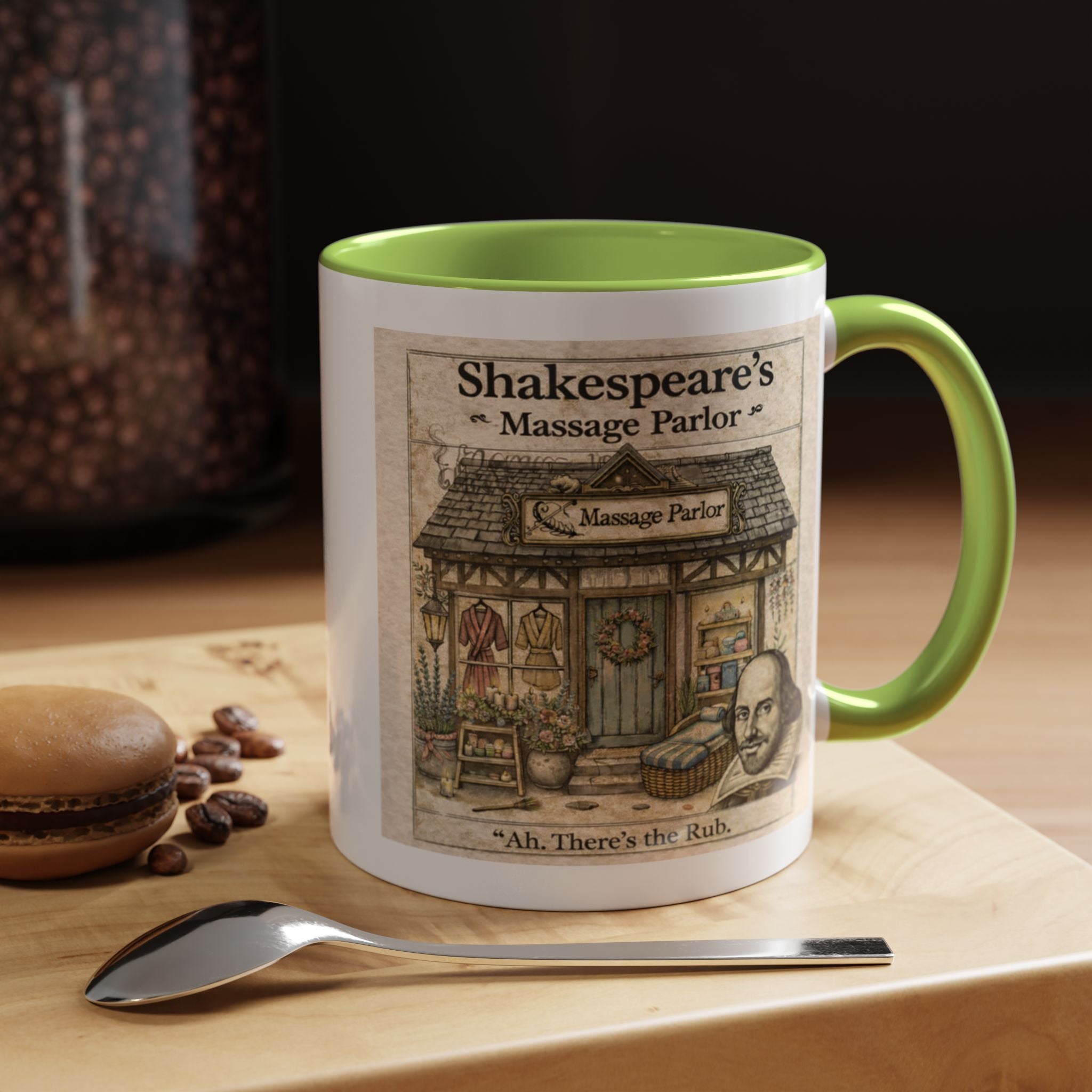 Shakespeare's Massage Parlor Mug