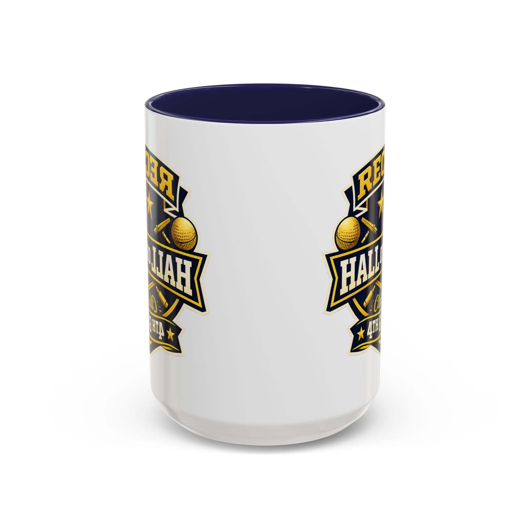 Recess Hall of Fame Coffee Mug — Class of 4th Grade Accent Mug (11/15oz)