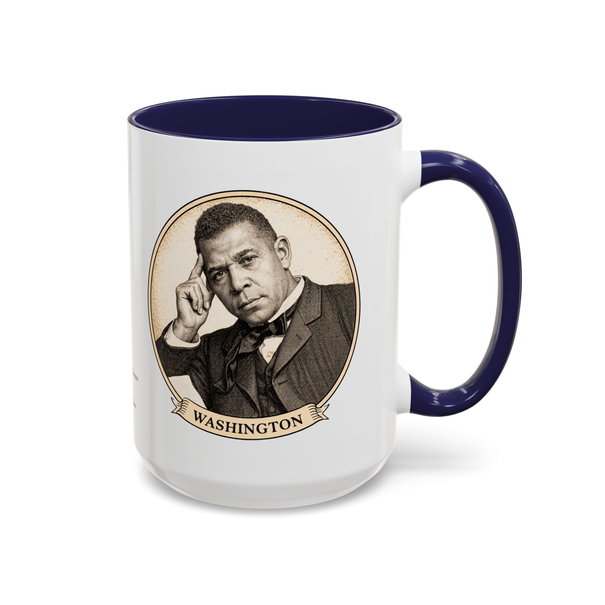 Washington -- The Thinker & Booker -- Ceramic Mug